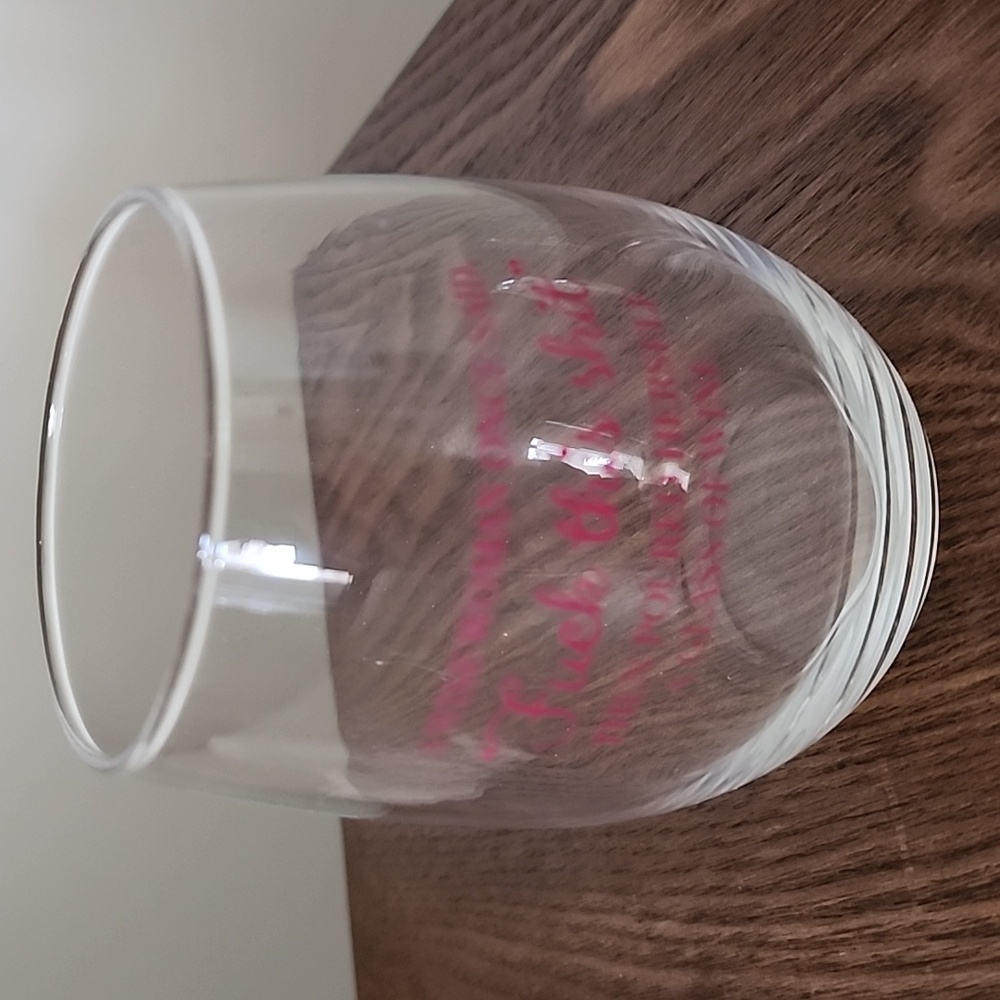 Stemless wine glass - Picture 1 of 2